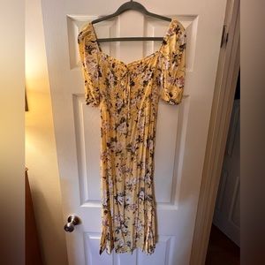 Faithfull the Brand Floral Dress Size Medium